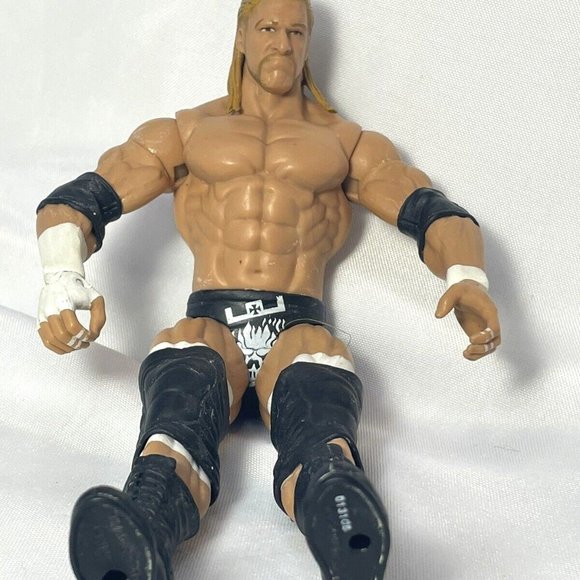 TRIPLE H - WWE WWF WCW TNA NXT Mattel 2010 HHH Poseable Toy Action Figure - Picture 1 of 12